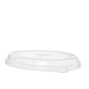 RPET Dome Lid 24-48oz Oval Ux6