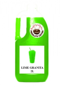 Granita Lime Syrup 2L Ux6